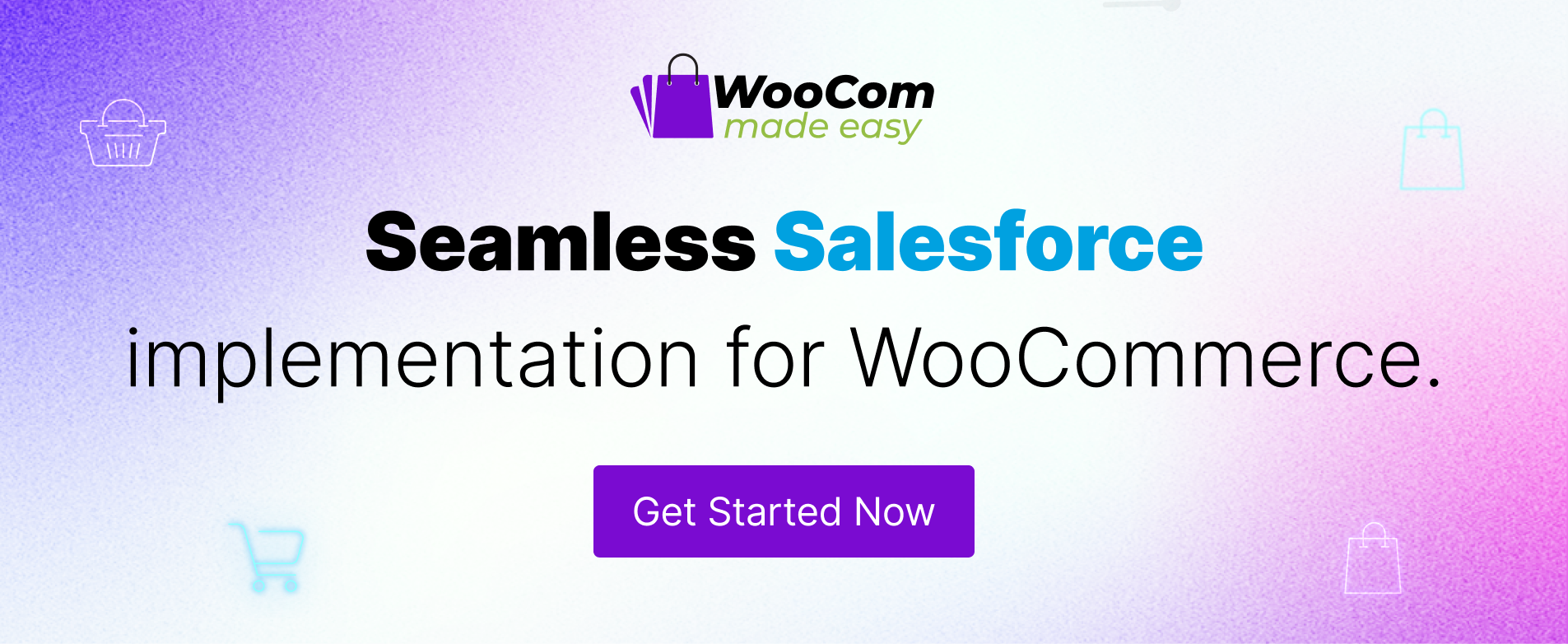 Seamless Salesforce implementation for WooCommerce.